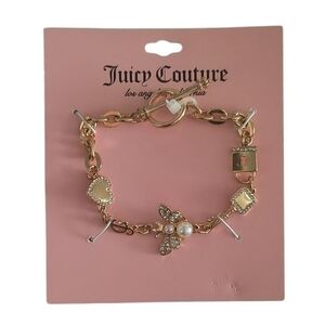 Juicy Couture Gold-tone Toggle Bracelet